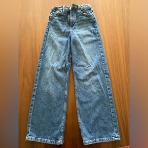 H&M wide-leg kids jeans, size US 10